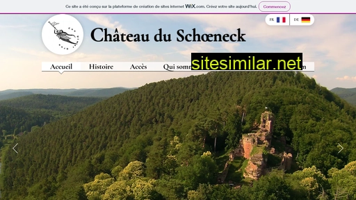 chateauschoeneck.fr alternative sites