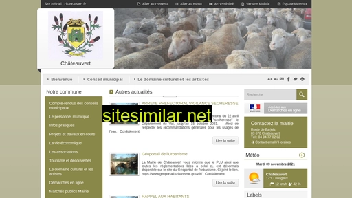 chateauvert.fr alternative sites