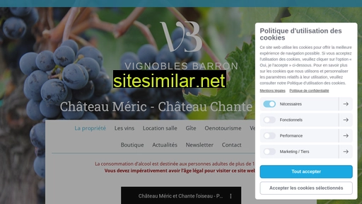 chateauxmeric-chanteloiseau.fr alternative sites