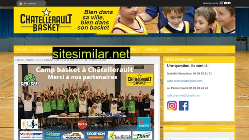 chatelleraultbasket.fr alternative sites