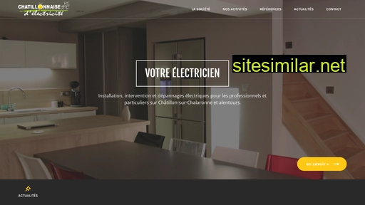 chatillonnaise-electricite.fr alternative sites