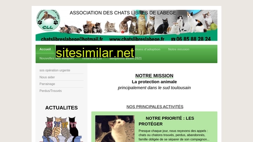 chatslibreslabege.fr alternative sites