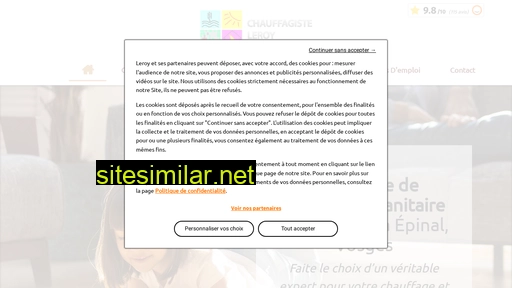 chauffagiste-leroy.fr alternative sites