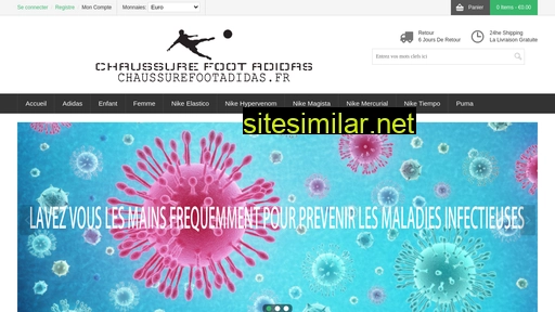 chaussurefootadidas.fr alternative sites