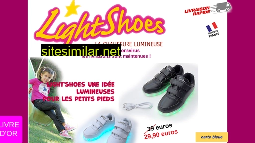 Chaussures-lumineuses similar sites