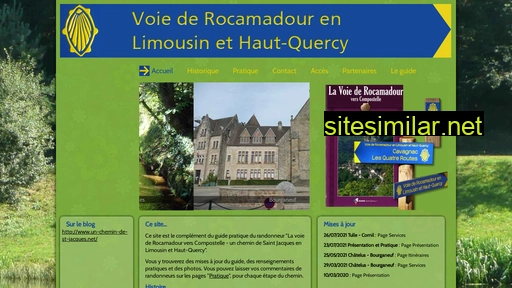 chemin-de-st-jacques-voie-de-rocamadour-limousin-haut-quercy.fr alternative sites