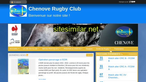 Chenove-rugby-club similar sites