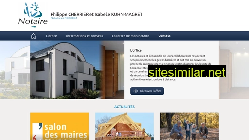 cherrier-kuhn-magret-rosheim.notaires.fr alternative sites