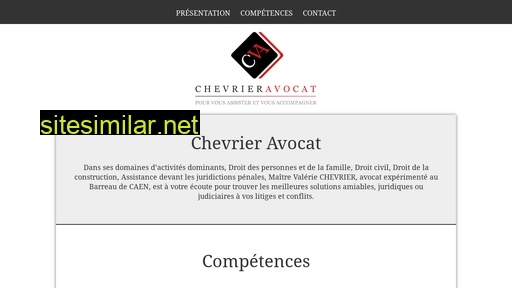 Chevrier-avocat similar sites