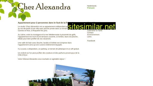 chezalexandra.fr alternative sites