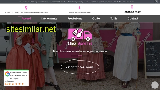 chezaurelie-foodtruck.fr alternative sites