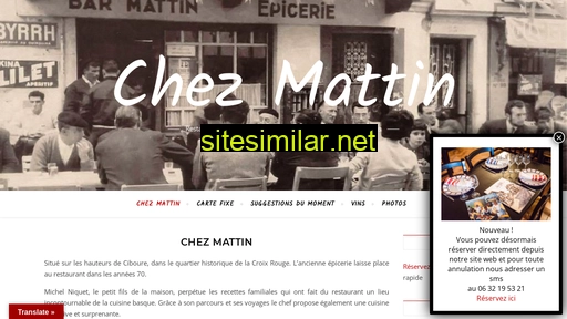 chezmattin.fr alternative sites