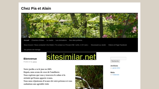 chezpiaetalain.fr alternative sites