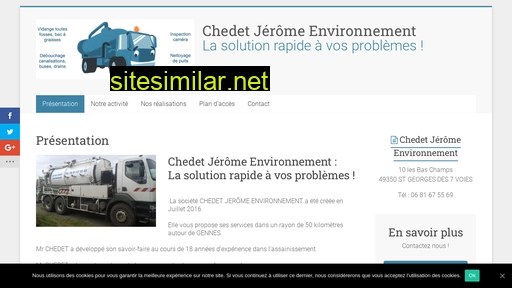 chedet-environnement.fr alternative sites