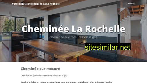 cheminee-larochelle.fr alternative sites