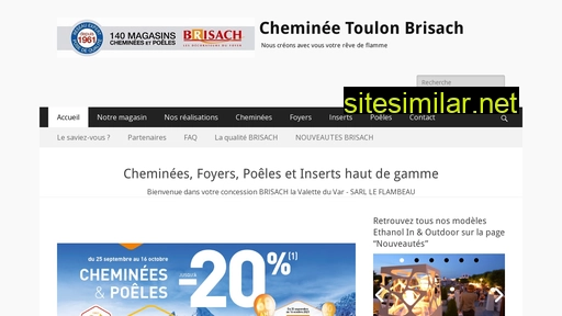 cheminee-toulon-brisach.fr alternative sites