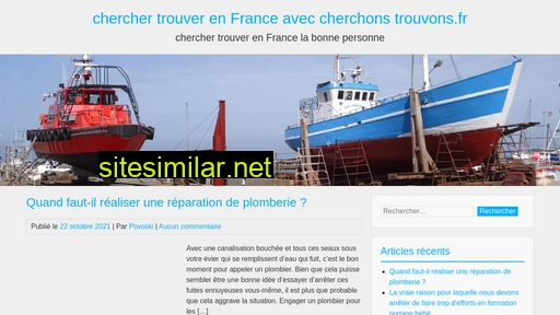 cherchons-trouvons.fr alternative sites