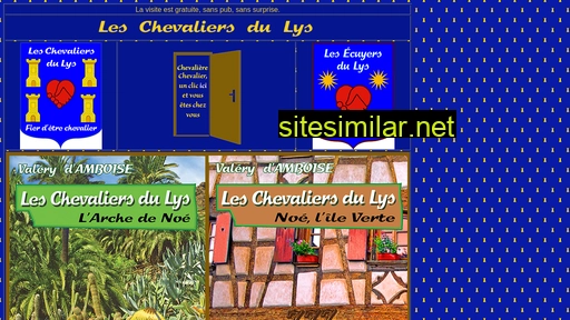 chevaliersdulys.fr alternative sites