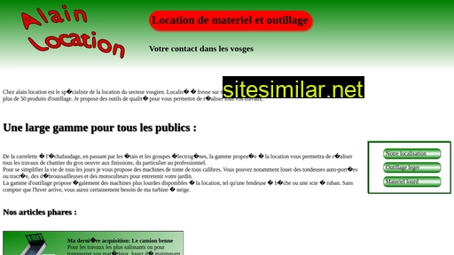 chezalainlocation.fr alternative sites