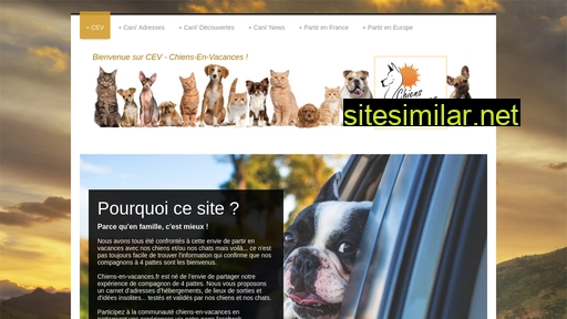chiens-en-vacances.fr alternative sites