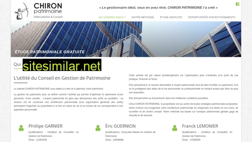 chiron-patrimoine.fr alternative sites