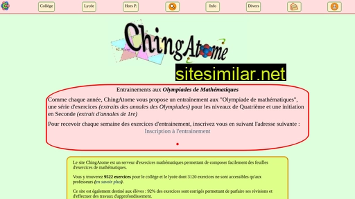 chingatome.fr alternative sites