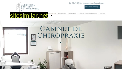 chiropracteurchaponost.fr alternative sites