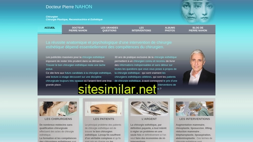 chirurgie-esthetique-pierre-nahon.fr alternative sites