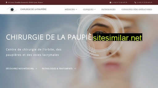 chirurgie-paupiere-lyon.fr alternative sites