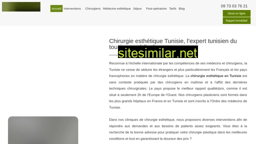 chirurgieesthetique-tunisie.fr alternative sites