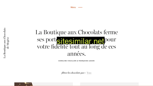 chocolatier-megeve.fr alternative sites
