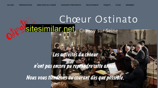 choeurostinato.fr alternative sites