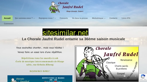 choralejaufrerudel.fr alternative sites