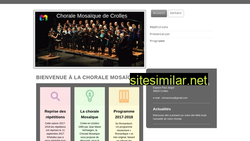choralemosaique.fr alternative sites