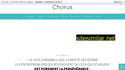 chorus.fr alternative sites