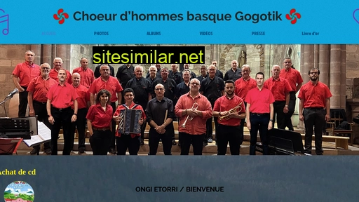 Choeur-hommes-basque-gogotik similar sites
