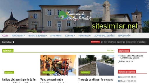 choloy-menillot.fr alternative sites