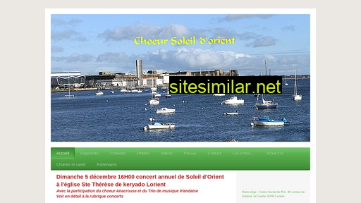chorale-soleil-dorient.fr alternative sites