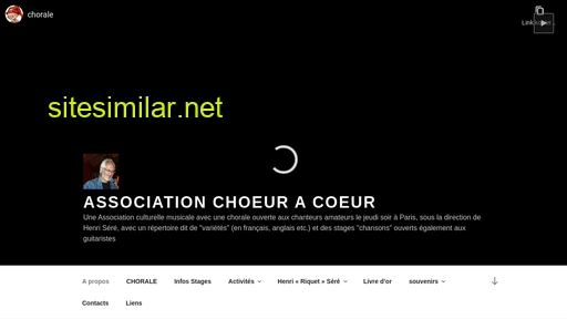 choralechoeuracoeur.fr alternative sites