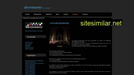 choraledivertimento.fr alternative sites