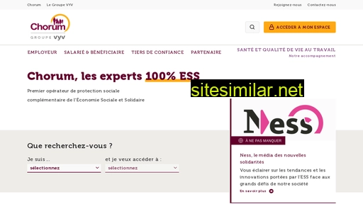 chorum.fr alternative sites