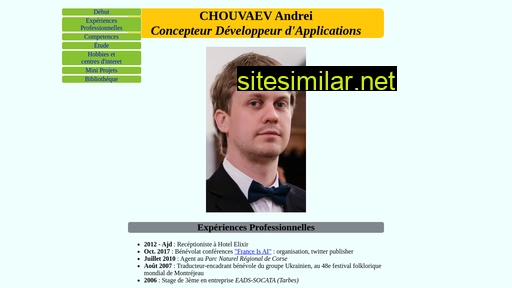 chouvaevandrei.fr alternative sites