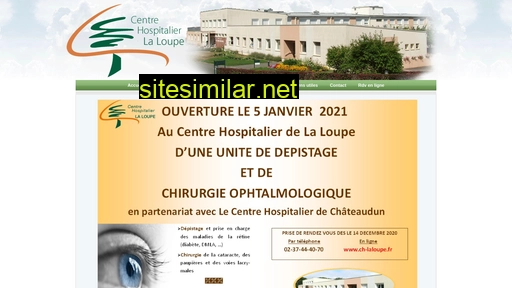 ch-laloupe.fr alternative sites