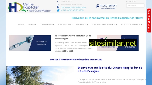 ch-ouestvosgien.fr alternative sites