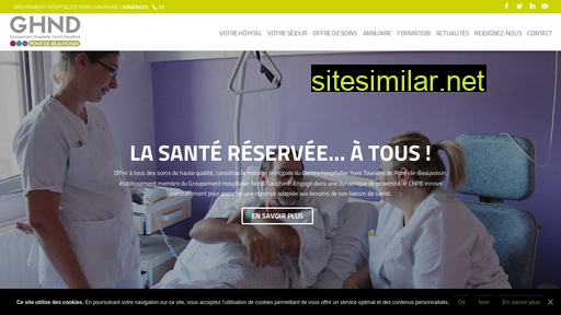 ch-pontdebeauvoisin.fr alternative sites