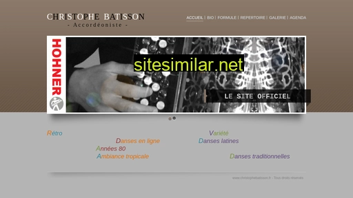 christophebatisson.fr alternative sites