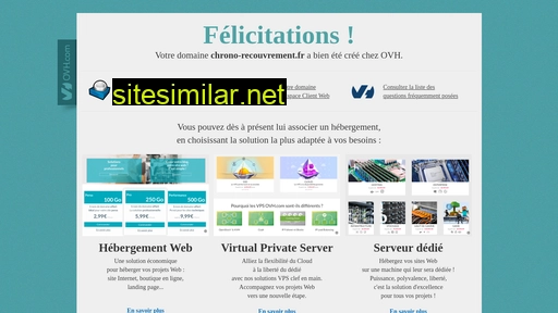 chrono-recouvrement.fr alternative sites