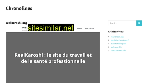 chronolines.fr alternative sites