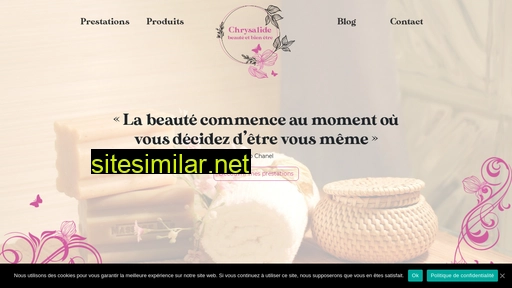 chrysalide-esthetique-socio-esthetique.fr alternative sites