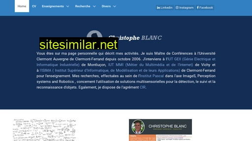 christophe-blanc.fr alternative sites